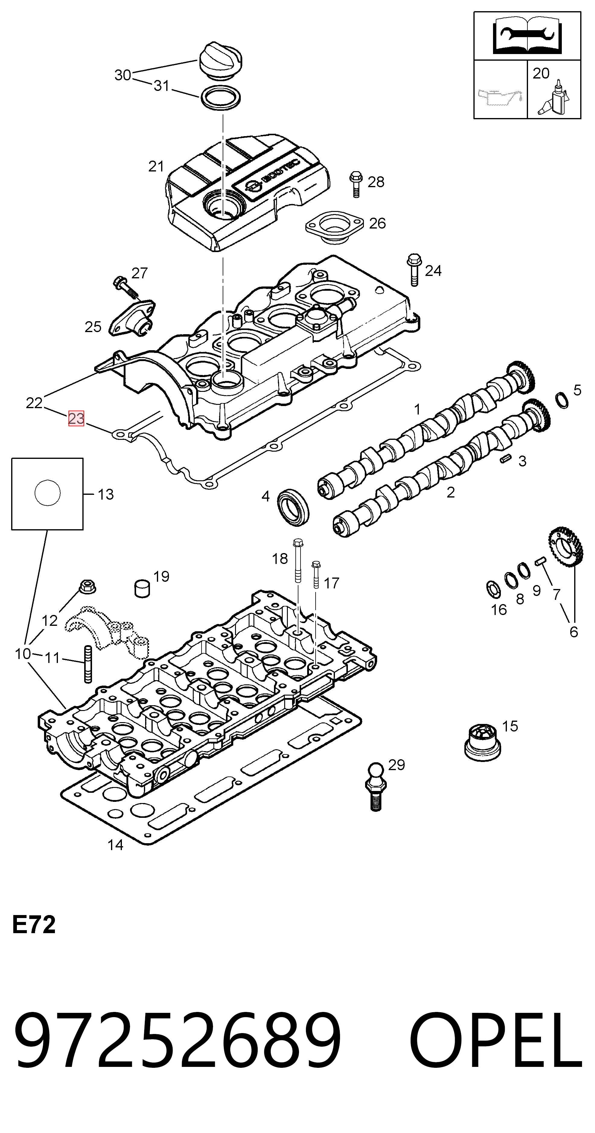 97252689 Opel