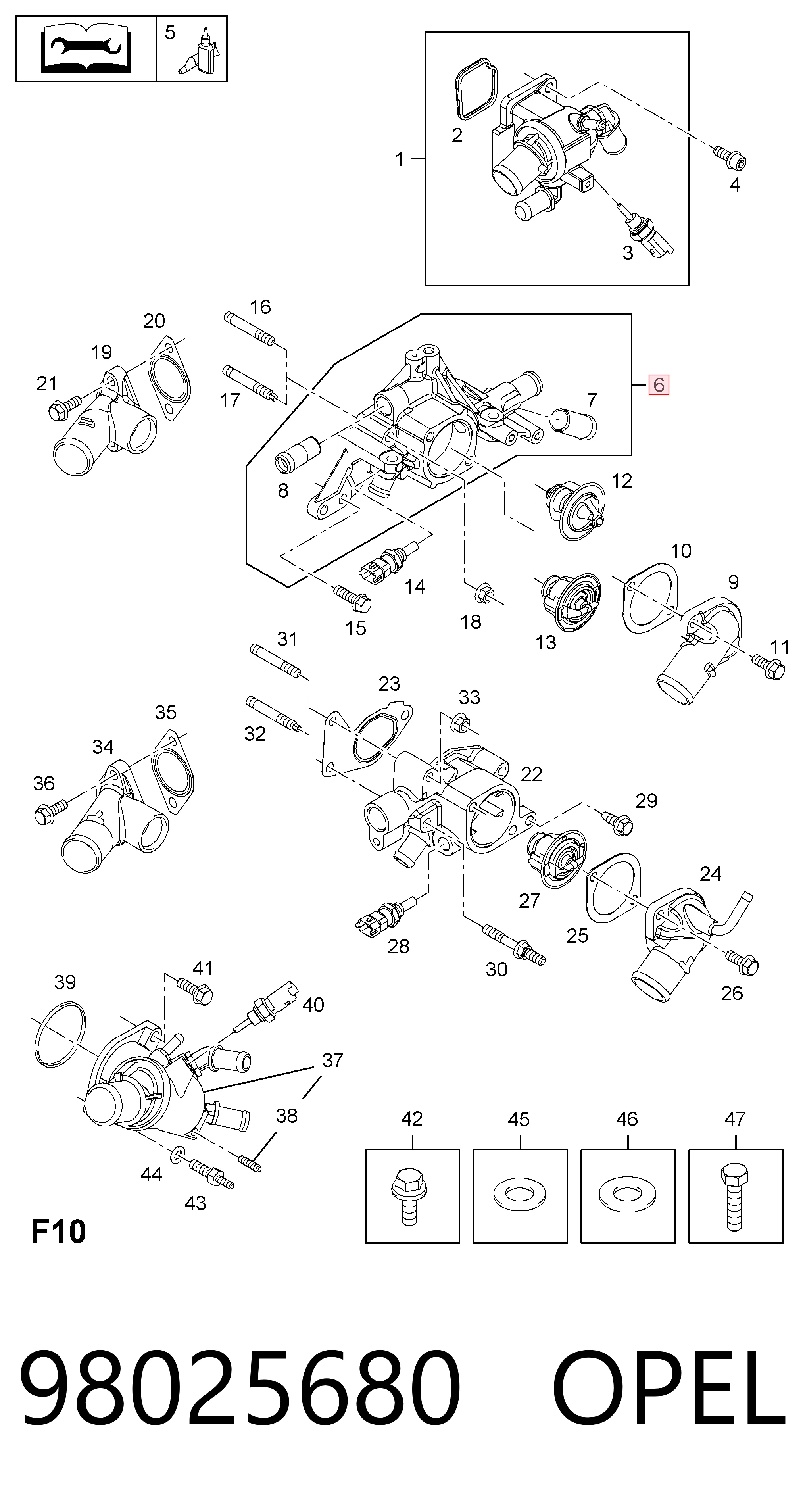98025680 Peugeot/Citroen 