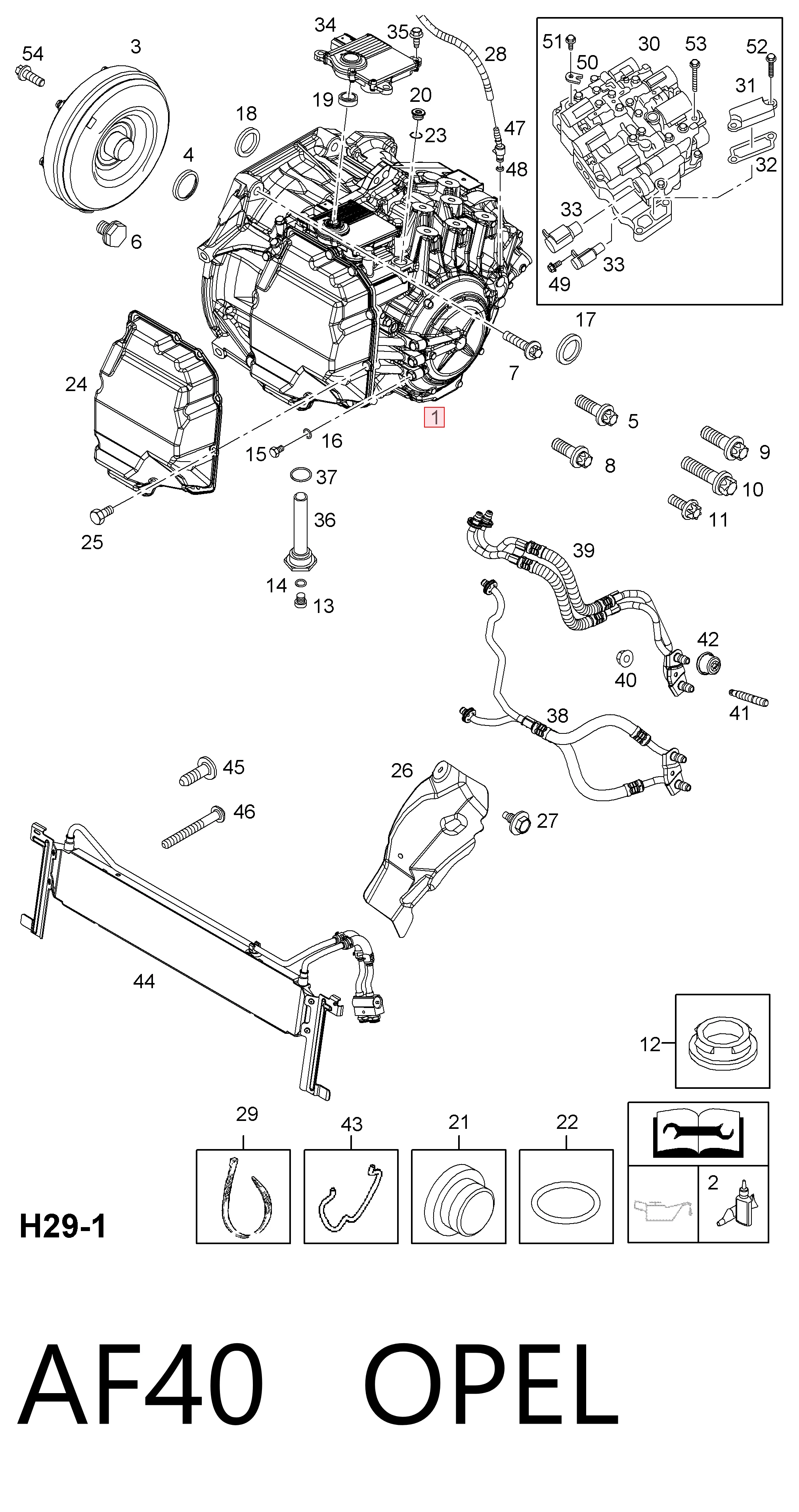 Caixa Automática de Mudança montada Opel Vectra C 