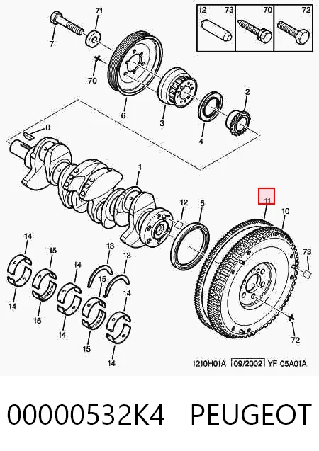  Volante de motor Citroen Saxo hatchback (S0, S1) (1996 - 2004) 