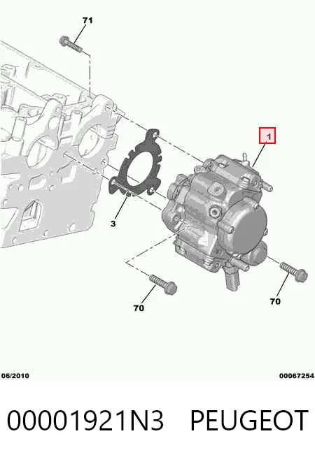 Bomba de combustível de pressão alta 0460494313 Bosch