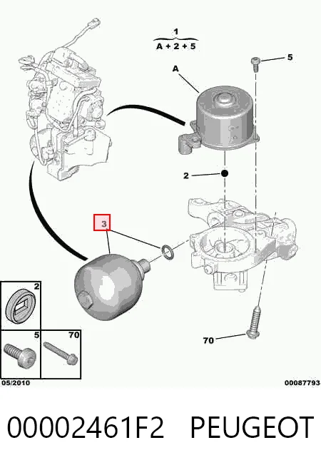 00002461F2 Peugeot/Citroen
