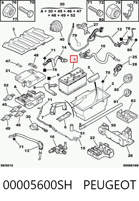 Bateria recarregável (PILHA) 95522256 General Motors