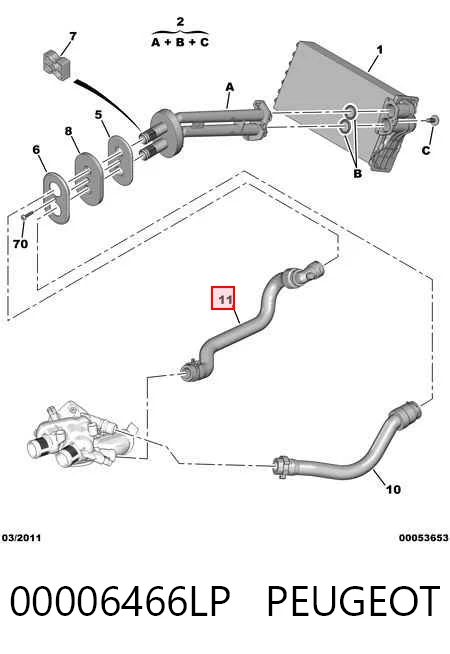 00006466LP Peugeot/Citroen