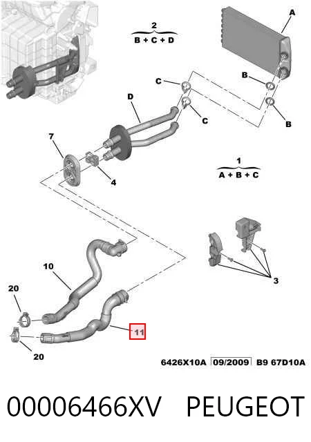 00006466XV Peugeot/Citroen