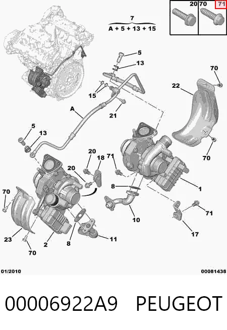 00006922A9 Peugeot/Citroen