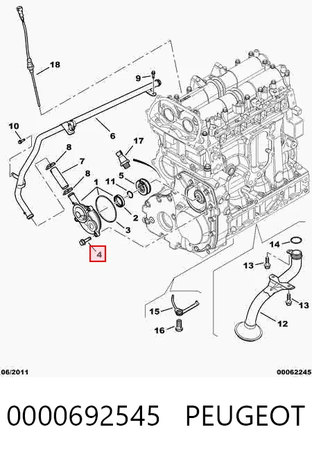 Parafuso do sistema de escape (do silenciador) 16585824 Iveco