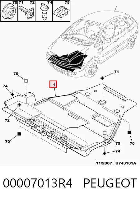 Proteção de motor, de panela (da seção de motor) Polcar 2351346 preço, a partir de 61,39 USD
