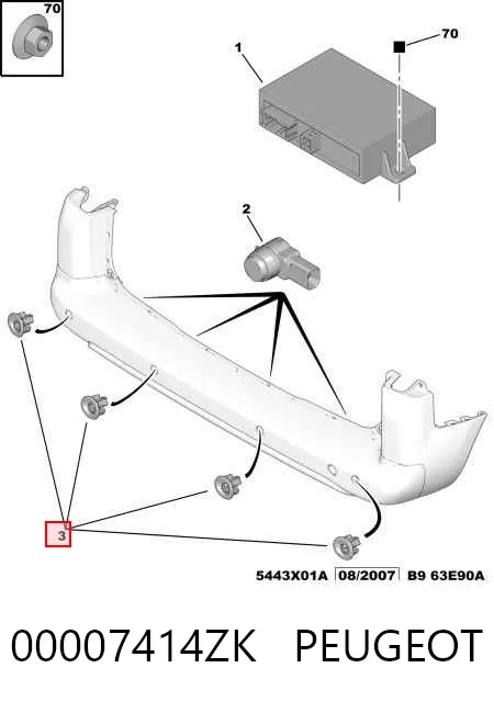 00007414ZK Peugeot/Citroen