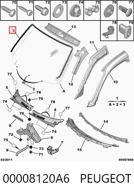 Compre SG1501601820 Sekurit Compactador de pára-brisas