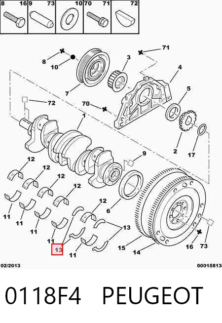 Semianel de suporte (de carreira) de cambota, STD, kit SM 411101002 preço, a partir de 8,56 USD