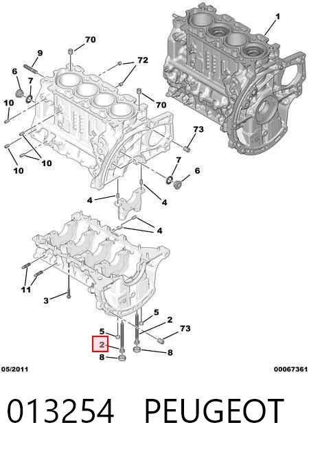 013254 Peugeot/Citroen