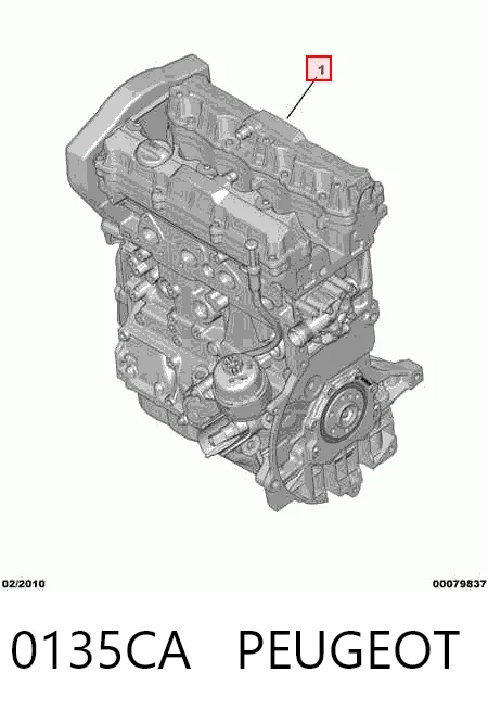 Motor montado para Peugeot Partner Tepee 