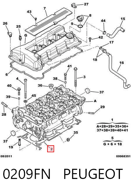 Vedante de cabeça de motor (CBC) Landstar PHG0314823S preço, a partir de 34,13 USD