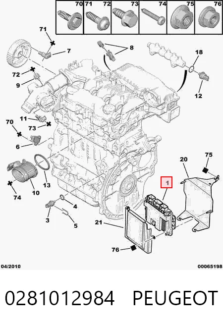Compre Módulo de direção (Centralina eletrônica) de motor Peugeot Partner 1