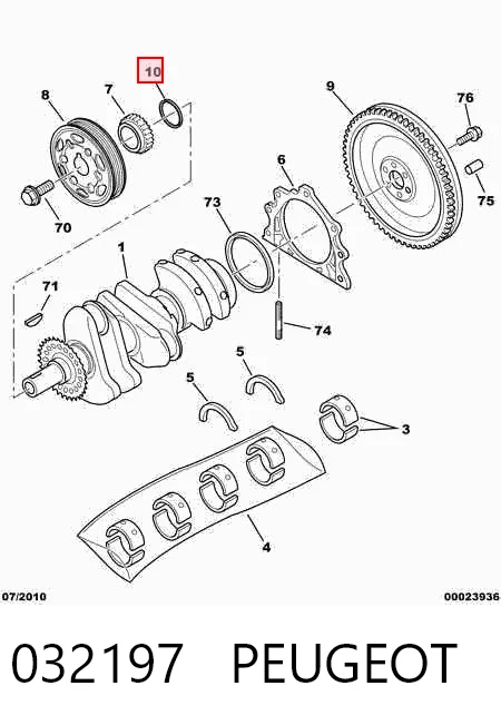 Compre Vedação dianteira de cambota de motor Toyota Corolla 