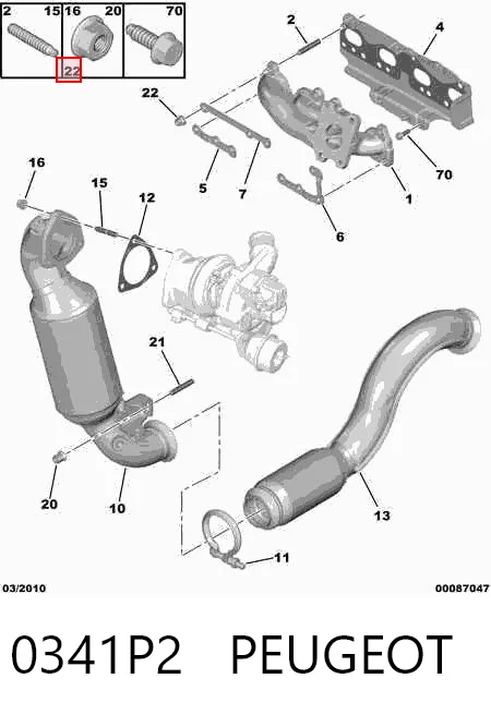 0341P2 Peugeot/Citroen