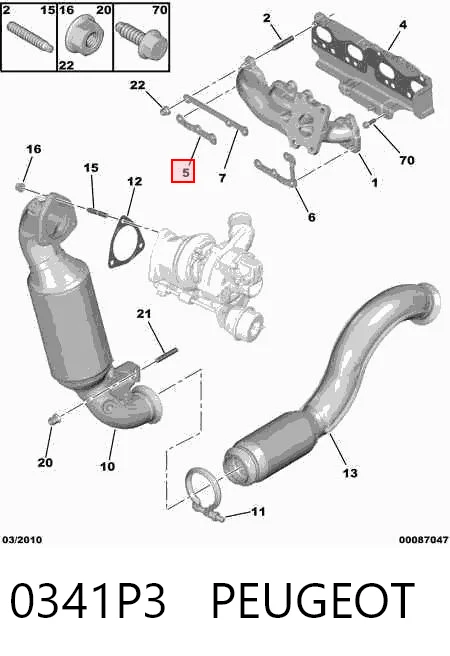 0341P3 Peugeot/Citroen