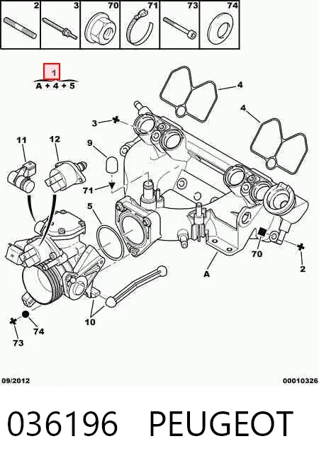 036196 Peugeot/Citroen