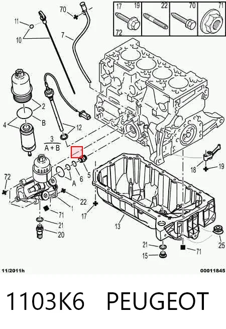 1103K6 Peugeot/Citroen
