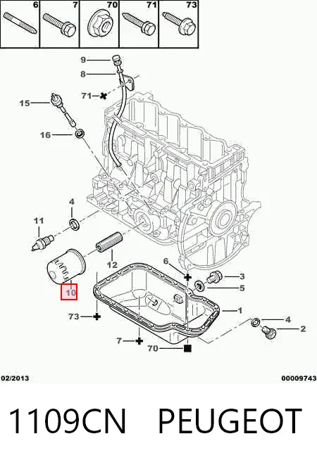 1109CN Peugeot/Citroen