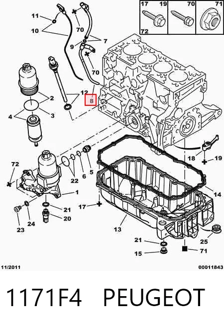 1171F4 Peugeot/Citroen