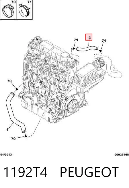 1192T4 Peugeot/Citroen