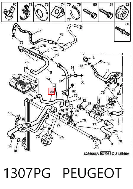 1307PG Peugeot/Citroen