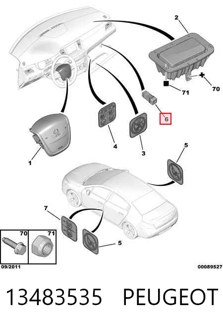 13483535 Peugeot/Citroen