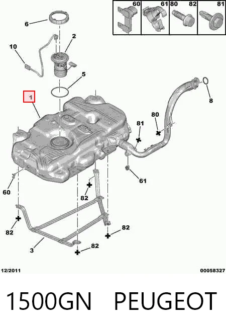 Tanque de combustível Citroen Jumpy II  ao melhor preço