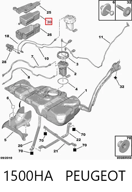 Compre MN982626 Mitsubishi Tanque para os aditivos