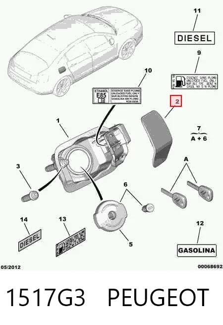 1517G3 Peugeot/Citroen