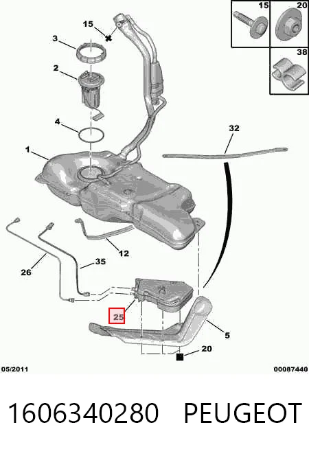 Compre Tanque AD BLUE Citroen C4 2