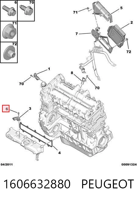 Parafuso do sistema de escape (do silenciador) Iveco 16585824 preço, a partir de 0,98 USD