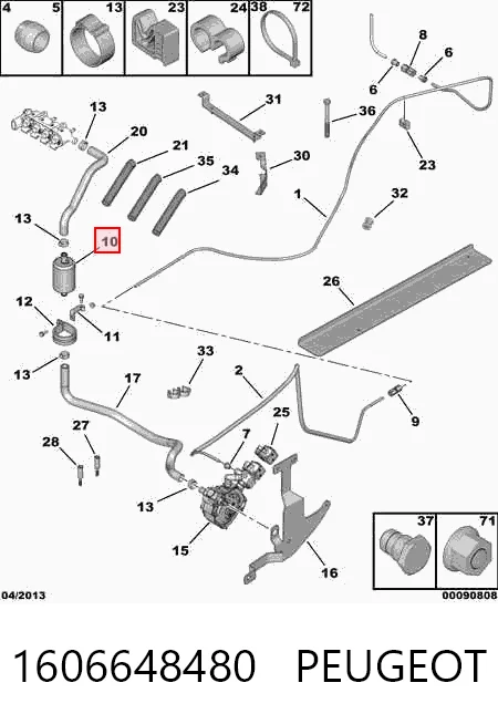 Compre 51905867 Fiat/Alfa/Lancia Filtro de combustível