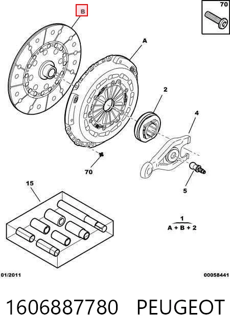 Compre 626307500 INA Kit de embraiagem (3 peças)
