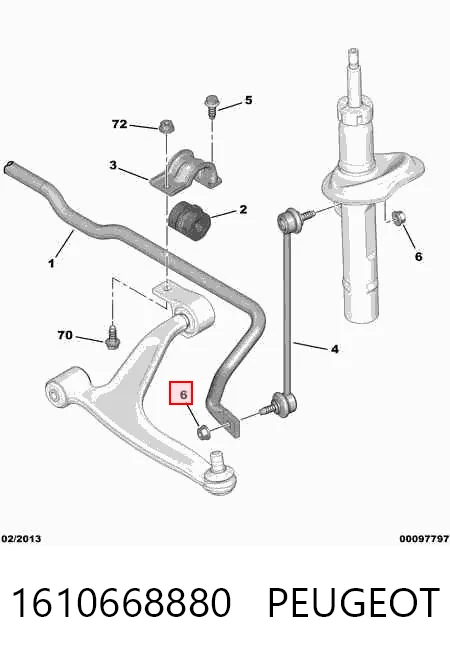 1610668880 Peugeot/Citroen