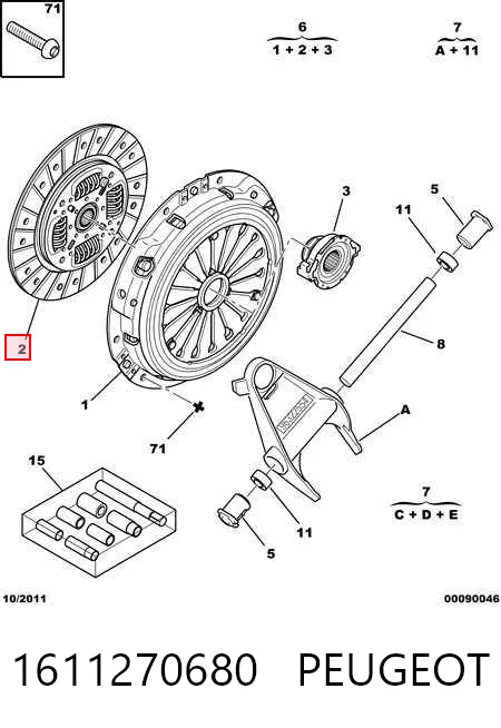 Kit de embraiagem (3 peças) INA 624307800 preço, a partir de 273,08 USD