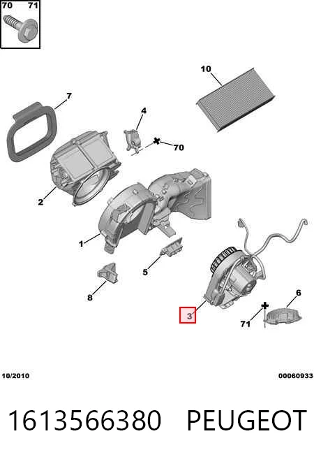 Motor de ventilador de forno (de aquecedor de salão) Fiat Scudo preço, a partir de 33,82 USD