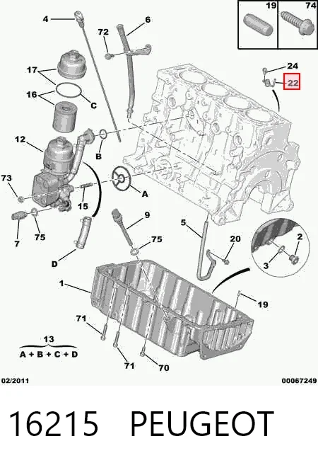 16215 Peugeot/Citroen