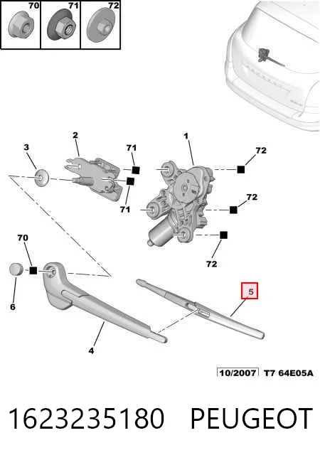  308 I hatchback (2007-2014) original desde 10,97 €