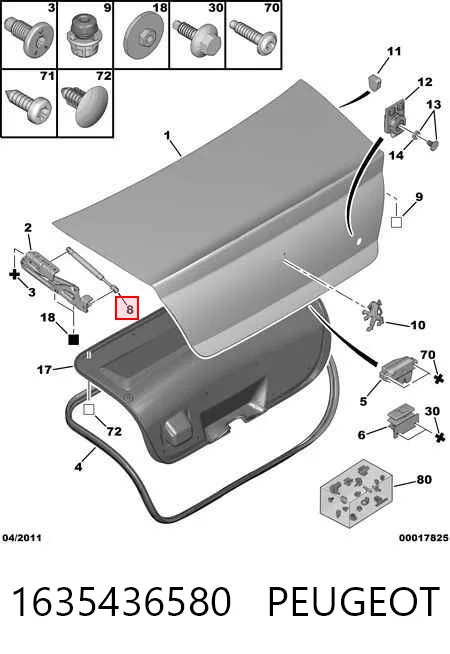  407  sedan (2004-2011) original desde 15,63 €