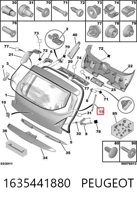  3008  SUV (2016-2024) original desde 17,16 €