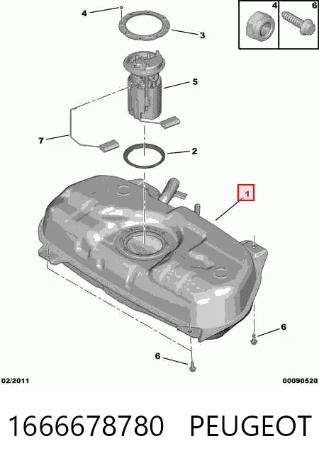 Tanque de combustível Fiat Fiorino preço, a partir de 238,72 USD