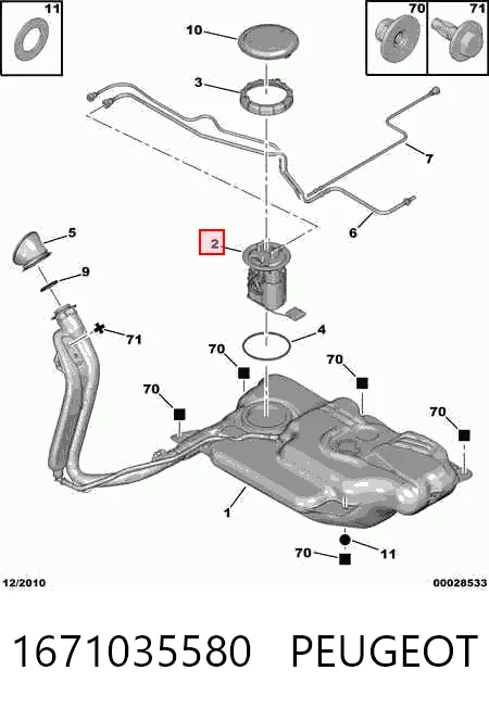 Compre SUA591 Magneti Marelli Módulo de bomba de combustível com sensor do nível de combustível