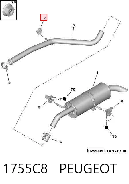  para Citroen C4  (LC)