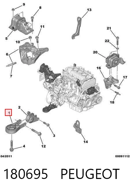 180695 Peugeot/Citroen