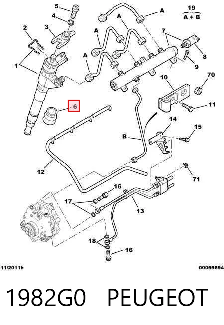 Kit de reparação do injetor para Iveco Daily 