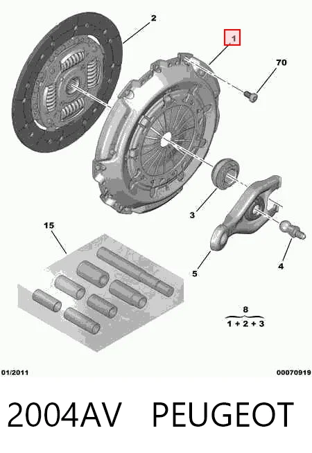 124037610 VAG Cesta de embraiagem