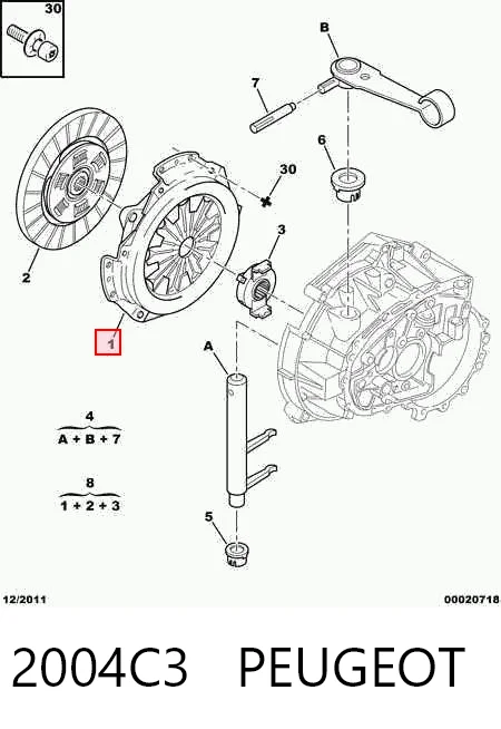 Cesta de embraiagem Renault 18 preço, a partir de 44,34 USD